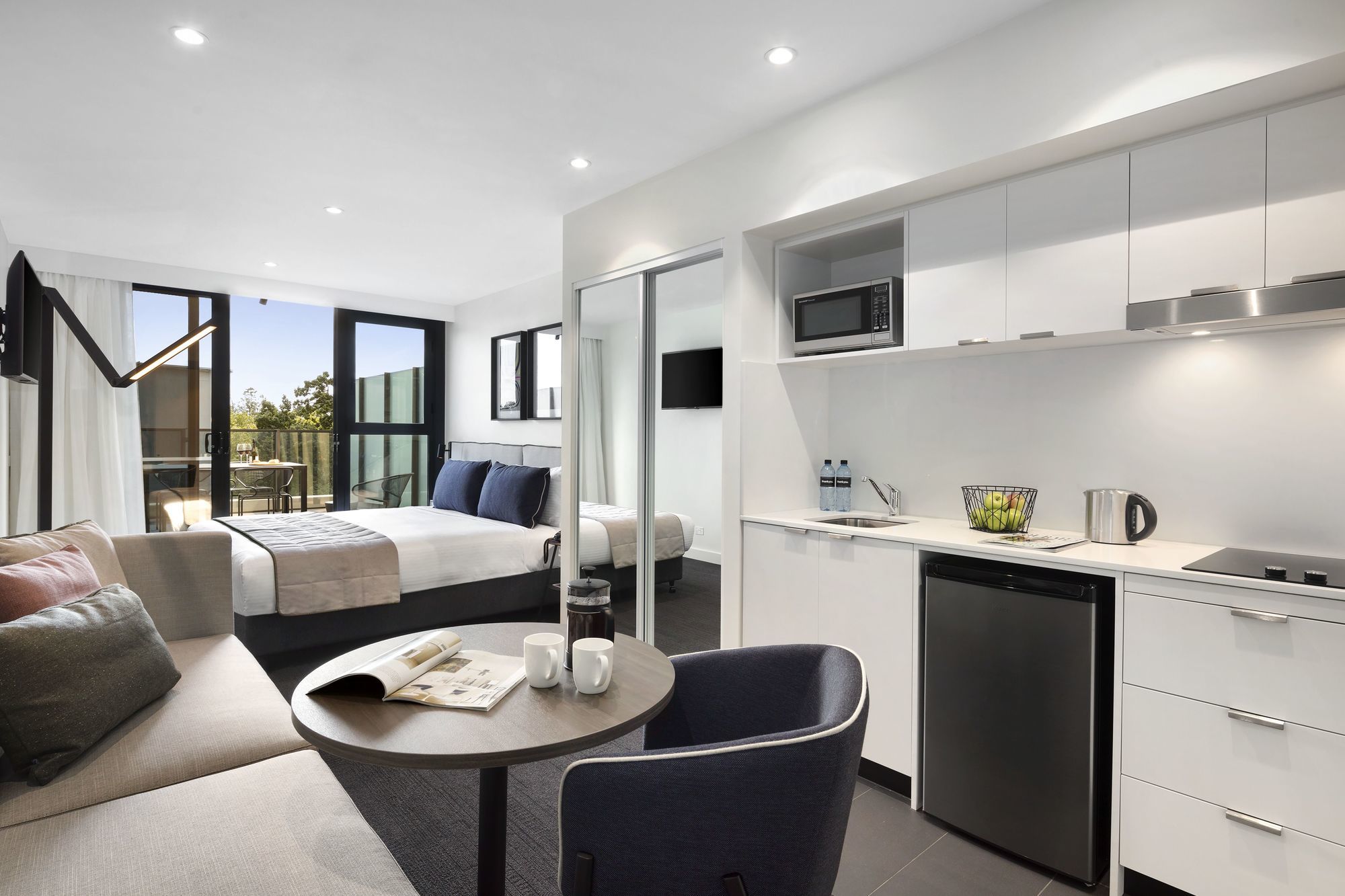 Quest St Kilda Road Aparthotel Melbourne Interieur foto